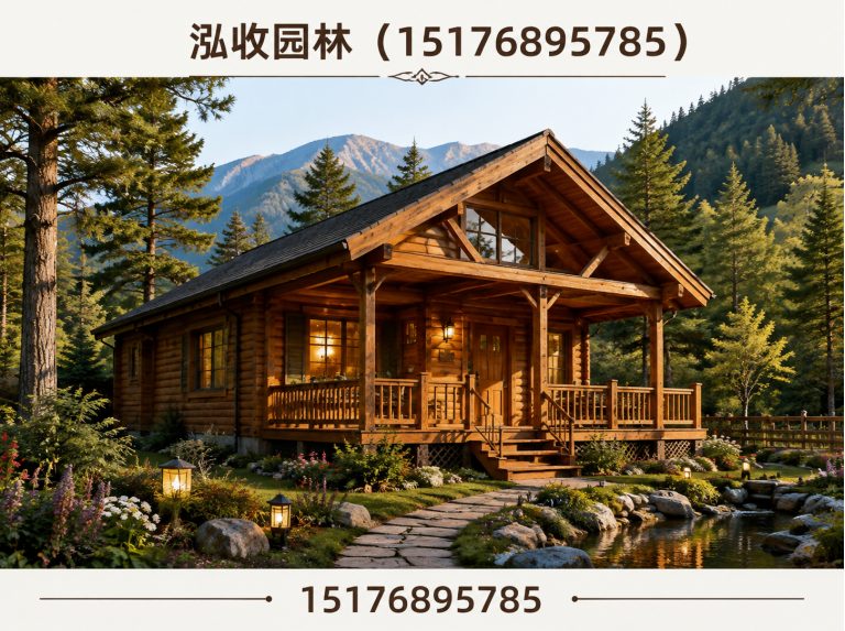 漳州防腐木凉亭展示图